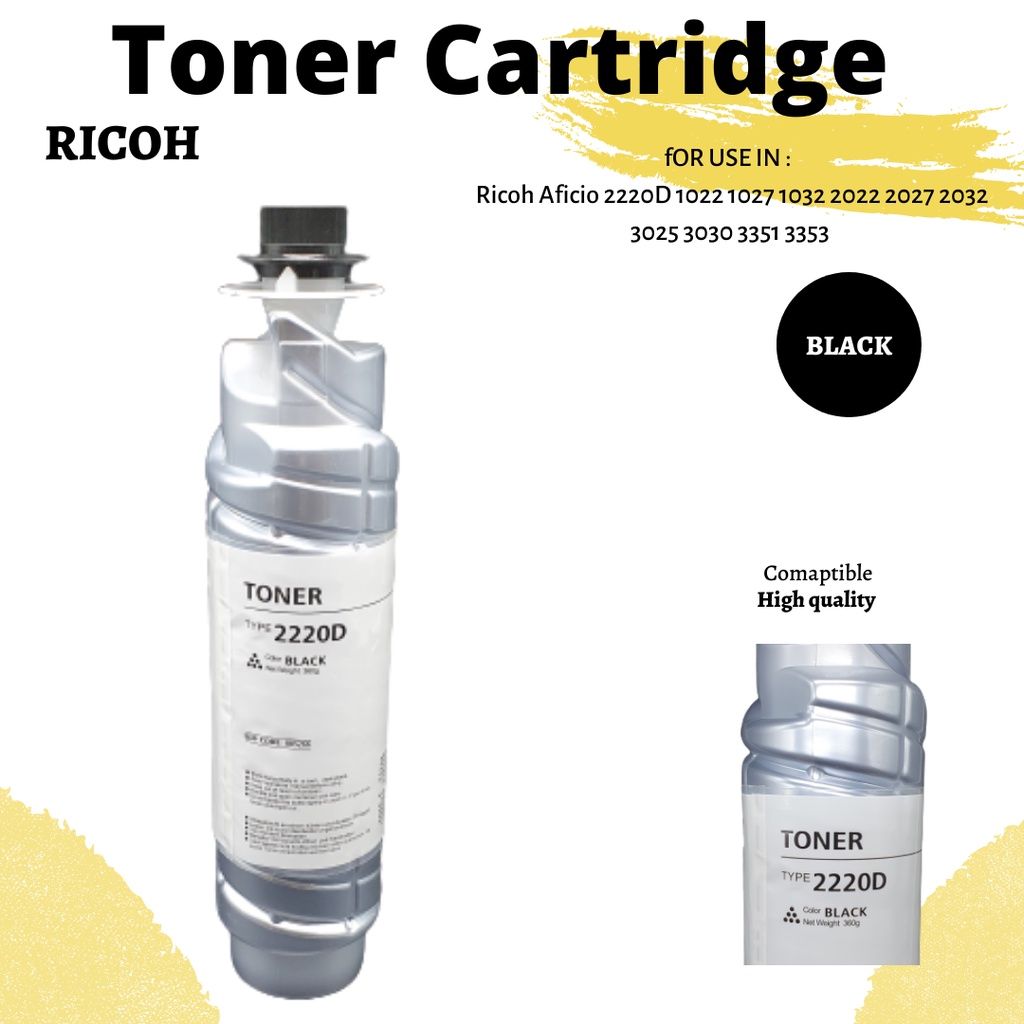 Toner Cartridge Ricoh Gestetner 2220D MP 3351 2851 MP3351 MP2851