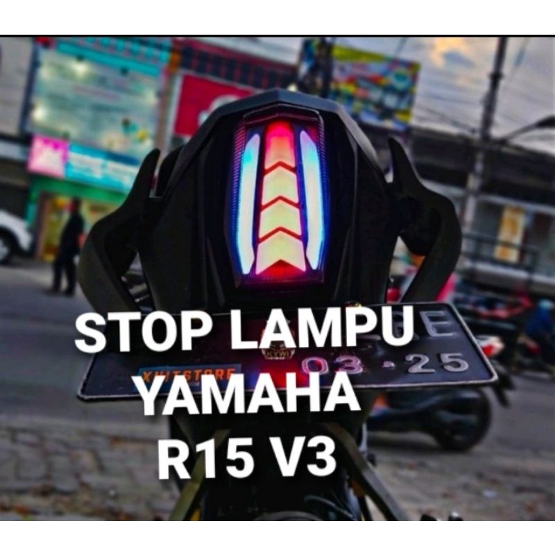 lampu stop belakang r15 v3 3in1 lampu stop belakang r15 v3 3in1 r15 v3 (PNP)