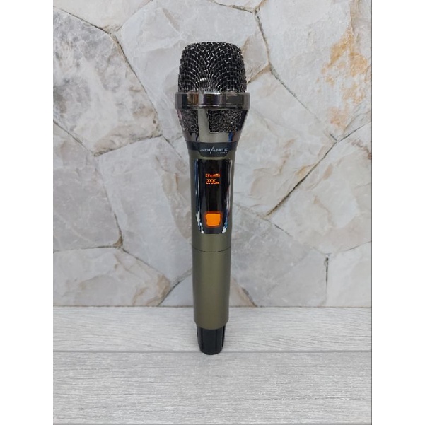 Microphone Wearless Advance MIC 102 Mic Tanpa Kabel Charge ORIGINAL