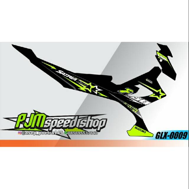 Striping custom satria FU FL facelift