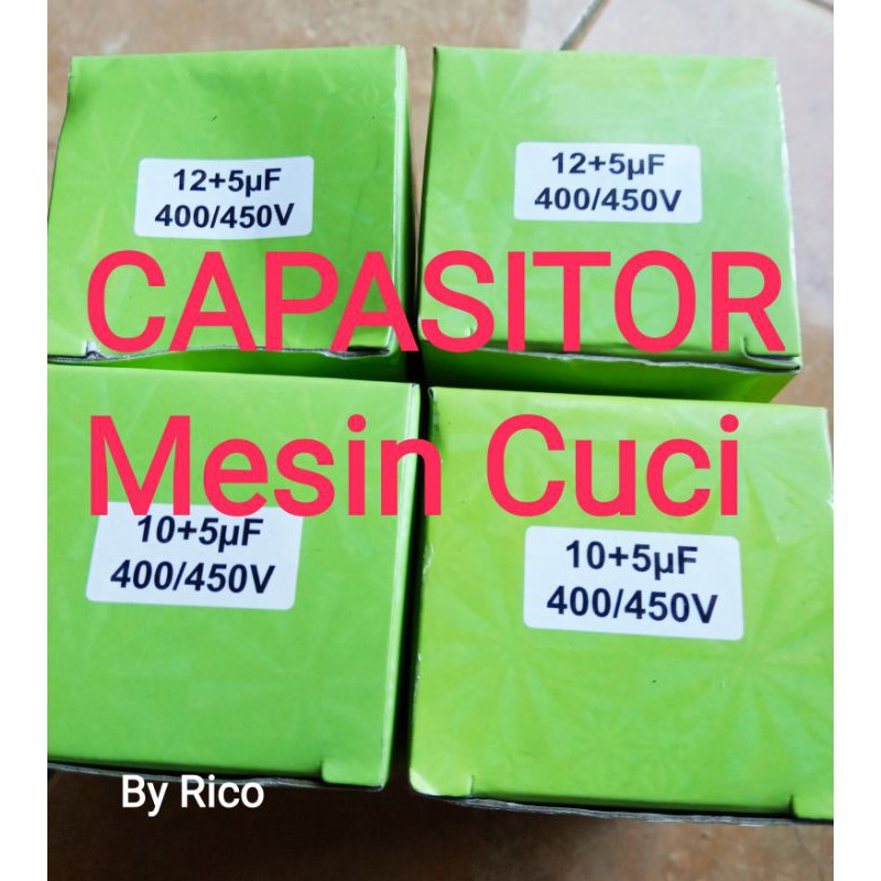 Capasitor mesin cuci