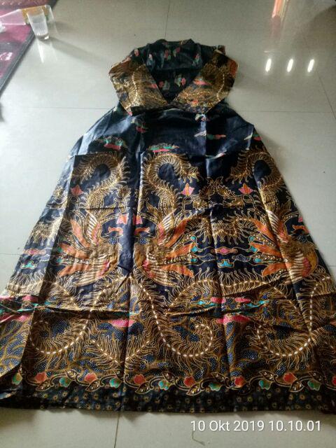 Couple Sakura Gamis Katun Batik