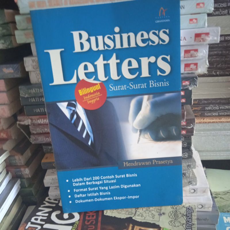 OBRAL BUKU BACAAN MOTIVASI / PENGEMBANGAN DIRI / INSPIRASI / BISNIS / INVESTASI / MILIARDER  MURAH ORIGINAL-Bussiness letter