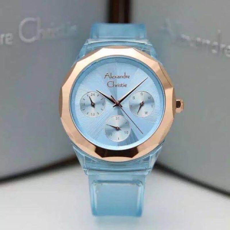 PROMO!! Jam Tangan Wanita Merk Alexander Christie AC2808 Original Garansi Resmi 1thn