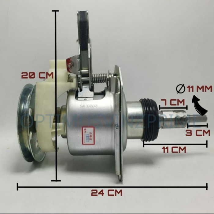 GEAR BOX MESIN CUCI SAMSUNG 1 TABUNG AS KOTAK 2 GEAR