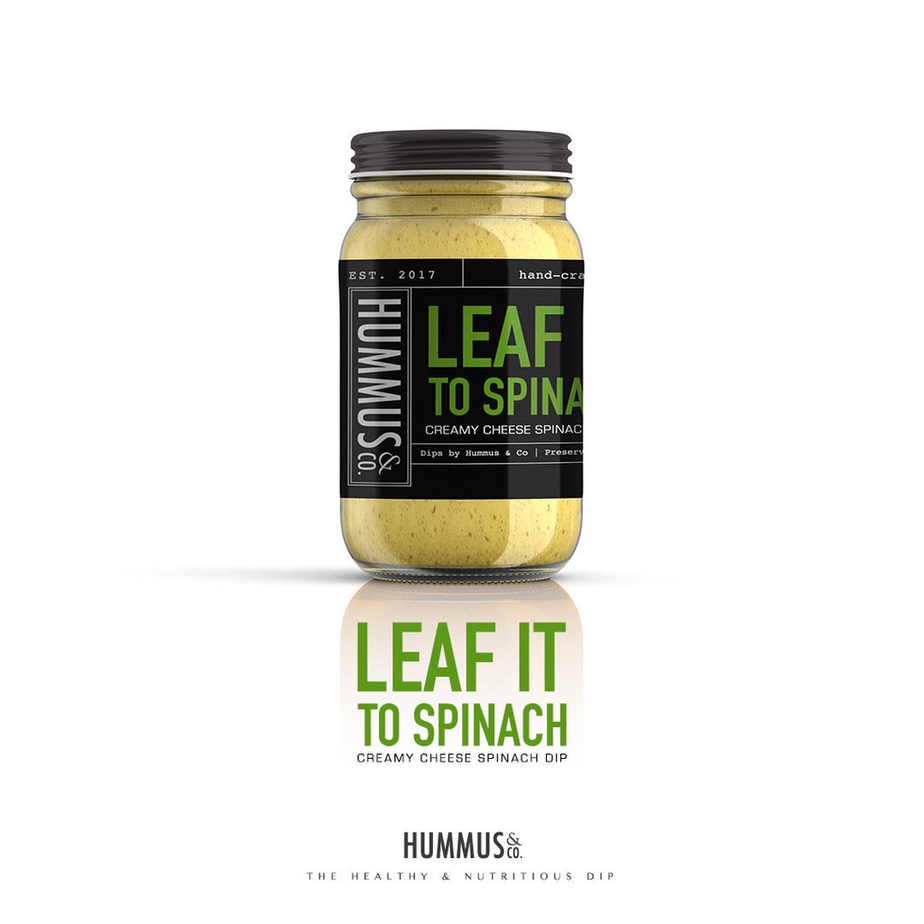 

Hummus&Co Leaf it to spinach