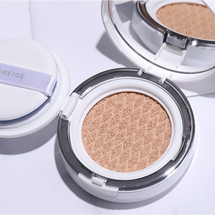 LANEIGE - BB Cushion Whitening SPF50+ PA+++ (Refill+Case + Isi+Puff)  LaneIge BB Foundation #13/#21 100% ORI KOREA