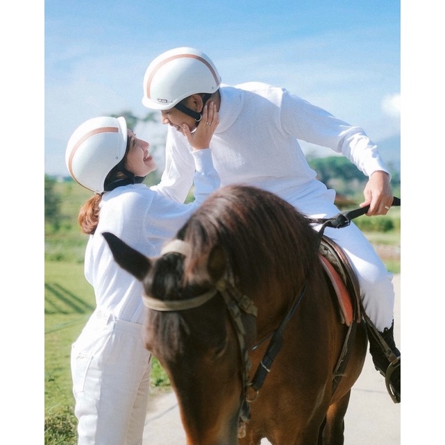 Helm Sepeda Retro Lek Ono Putih-Tan / Tan-Hitam / Hitam-Tan Model 1 [HOT PROMO]