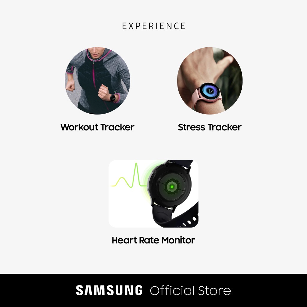 Samsung Galaxy Watch Active 2 - 44mm Stainless Silver