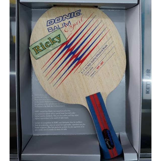 KAYU BET PINGPONG DONIC BAUM ESPRIT - FL / ORIGINAL