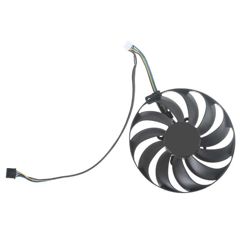 Kipas VGA Pendingin Kartu Grafis BT T129215Su Kipas Cooler Fan 4Pin 12V 0.5A Untuk RX5600