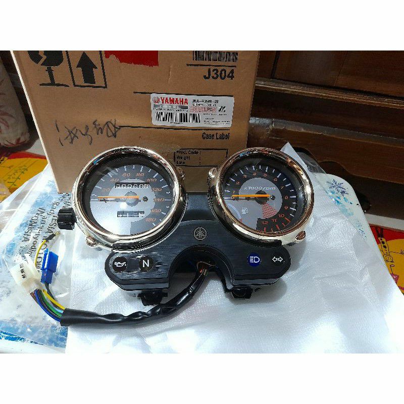 SPEDOMETER SPEEDOMETER SPIDOMETER RX KING SE GOLD ORIGINAL