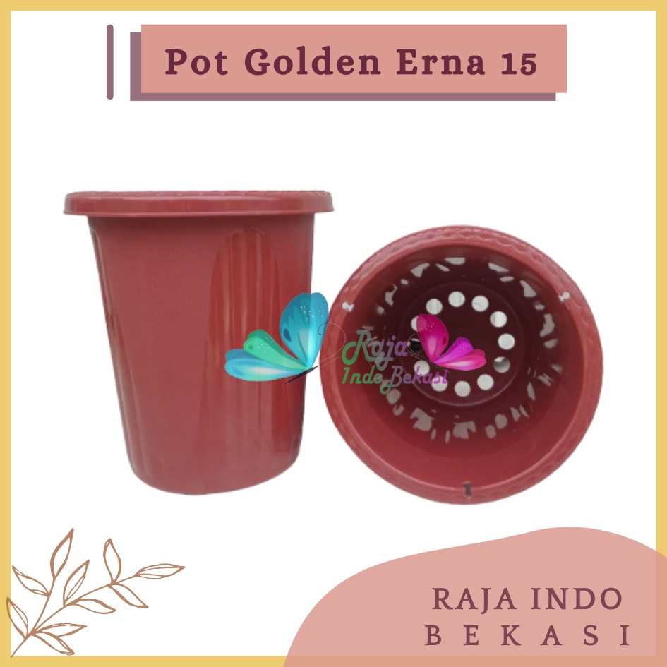 Pot GE15 Golden Erna 15 Hitam Garden Of Love Mirip Pot Yogap 10 13 15 Putih Coklat Merah Bata Bening Transparan Pot Yogap 17 18 19 Pot Yogap Murah Pot Bunga Tinggi Pirus Tegak Bagus Tebal