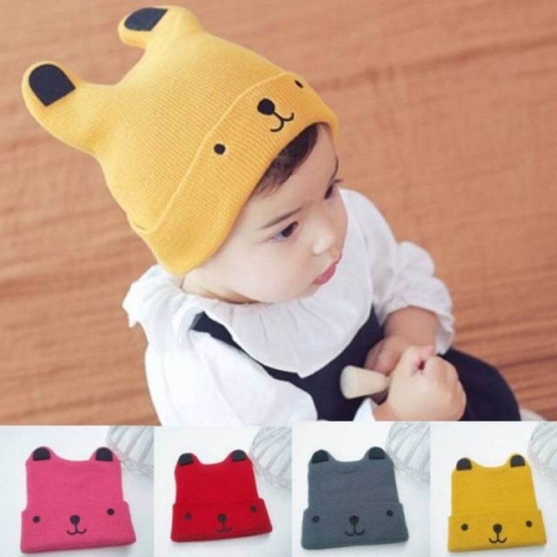 Topi Kupluk Rajut Bayi Kualitas Bagus