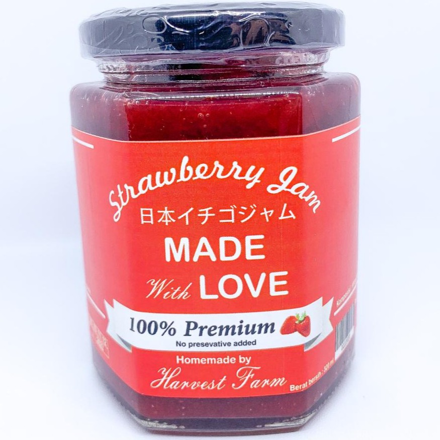 

Selai Strawberry (90% Buah Asli)