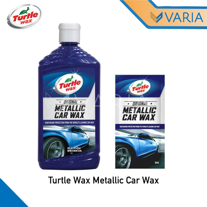 Turtle Wax Metallic Car Wax Liquid Sachet 50 ml Pengkilap Poles Mobil