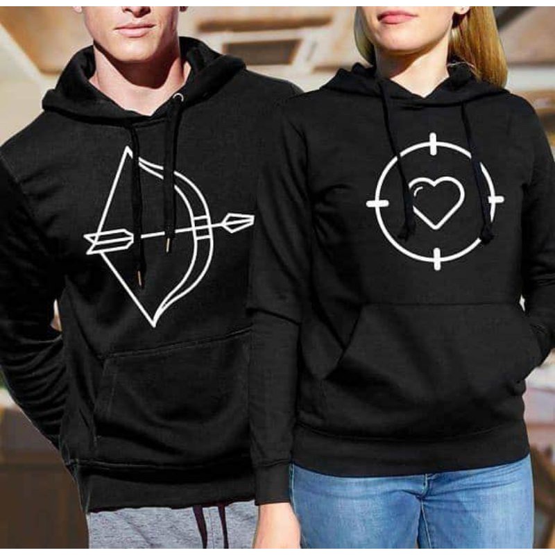 JAKET COUPLE SWEATER HOODIE PASANGAN BOYFRIEND GIRLFRIEND KEREN KEKINIAN