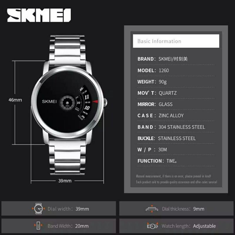 Jam Tangan Pria Skmei 1260 Sporty