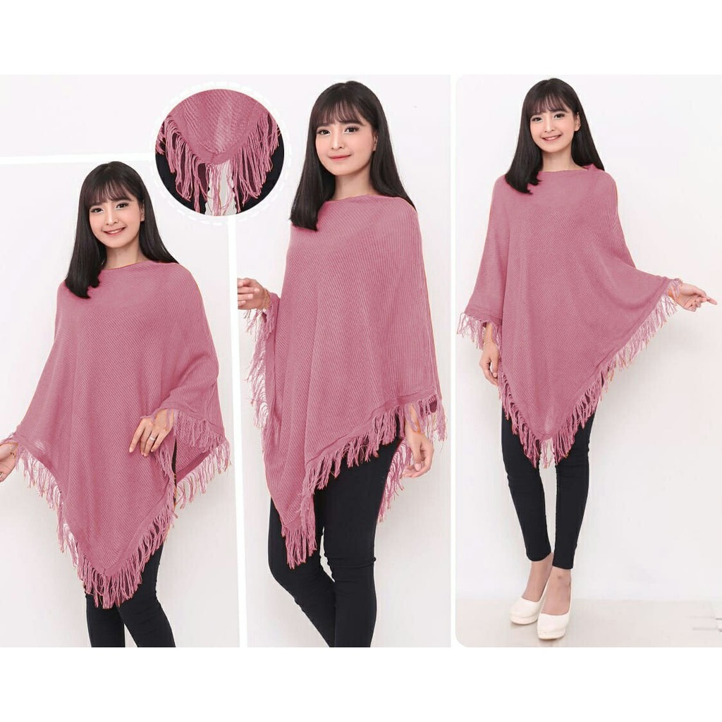 PONCHO LORIN 5Warna