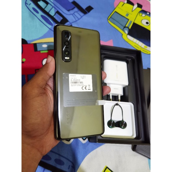 oppo find x2 pro resmi mulus sisa orange