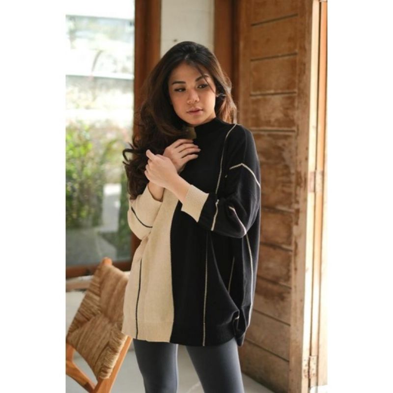 Sweater Agnes Oversize Rajut Premium (1620)