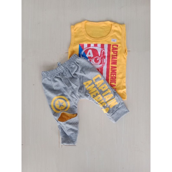 Stelan singlet bayi 6-12 bln