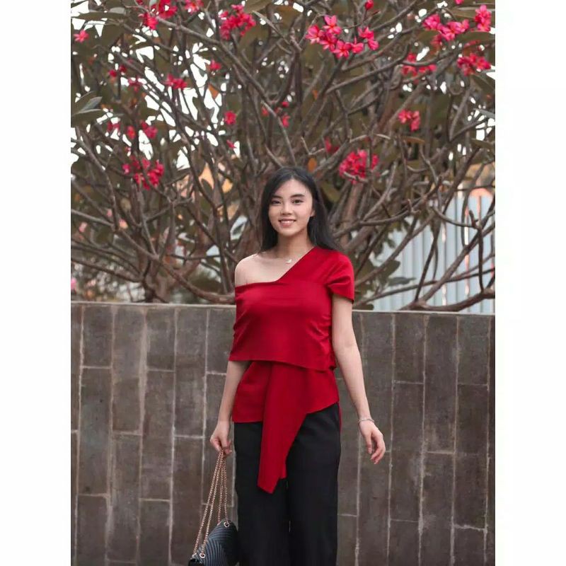 atasan one shoulder csuba #b8280