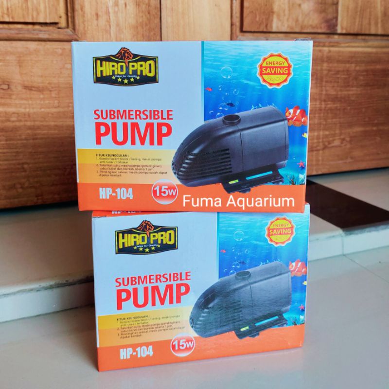 HIRO PRO 104 Pompa Celup Filter Aquarium Aquascape Hidroponik Submersible Pump Power Head