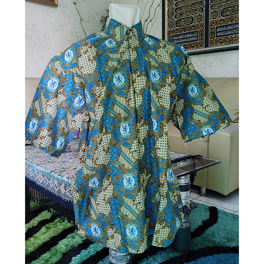 Kemeja Batik Bola Chelsea