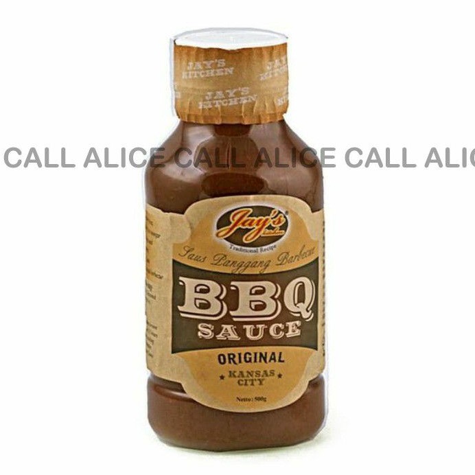 

JAY'S BARBEQUE SAUCE ORIGINAL 500GR JAYS SAUS BBQ