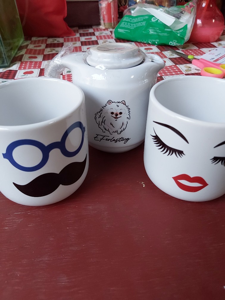 Tea Set 1 Mug Custom By Goodswithlove | Teh Teapot Cangkir Kopi