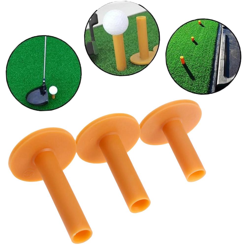 Lanfy Tee Golf60 /70/80mm Latihan Pemula Latihan Ball Socket Rubber Tee