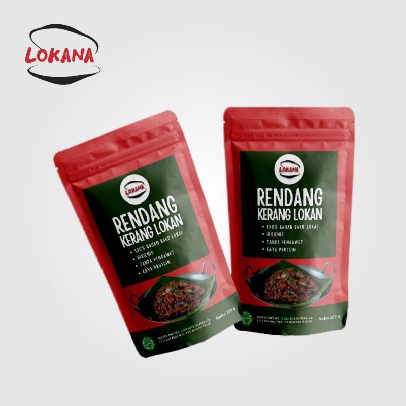 

Rendang Kerang Lokan khas LOKANA 250gr