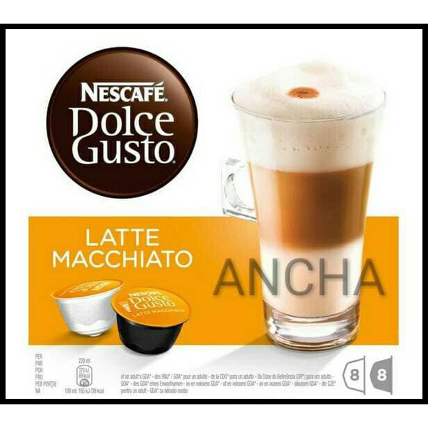 

YL8J NESCAFE DOLCE GUSTO LATTE MACCHIATO 2PRV