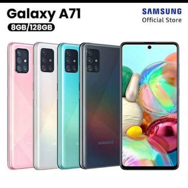 SAMSUNG A71 RAM 8/128 SEIN RESMI