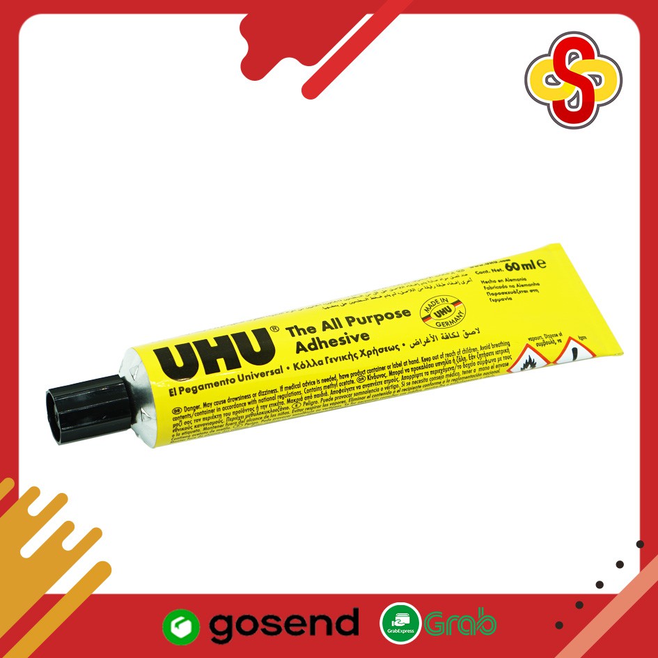 Lem UHU All Purpose Adhesive 60 ml