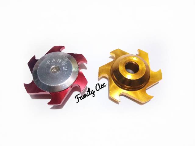 Jalu As Roda Depan CNC Model Bintang For Motor Universal