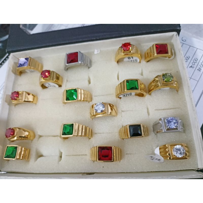 Cincin Cowok Titanium
