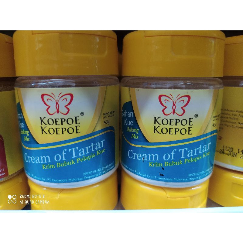 

Koepoe Koepoe Cream Of Tartar 43 gram