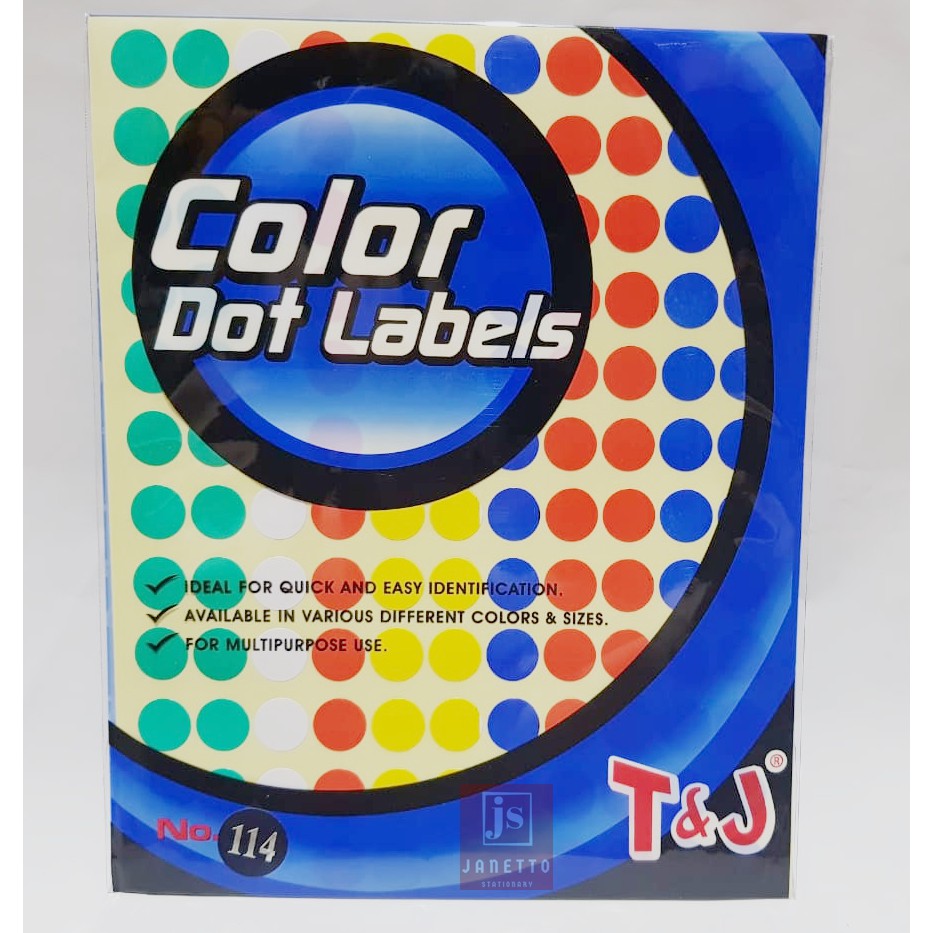 

LABEL Tom & Jerry COLOR DOT No 114