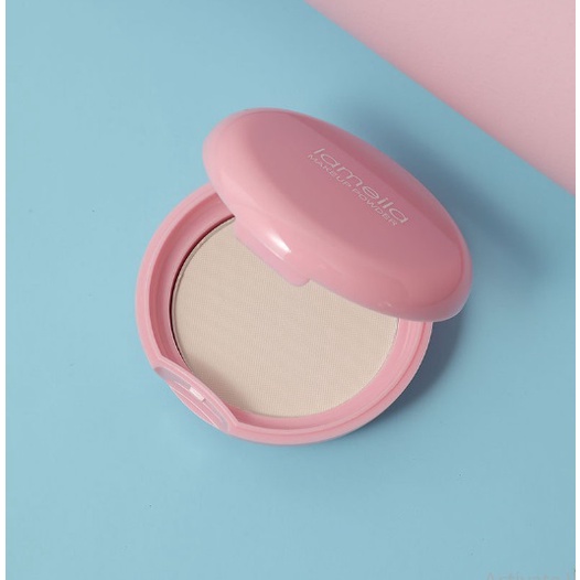 LAMEILA MACARON  BEDAK PADAT ~ LAMEILA Naked Make Up Powder  ~ CONCEALER FOUNDATION PENGONTROL MINYAK 5046