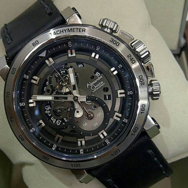 Jam tangan pria alexandre christie 6429