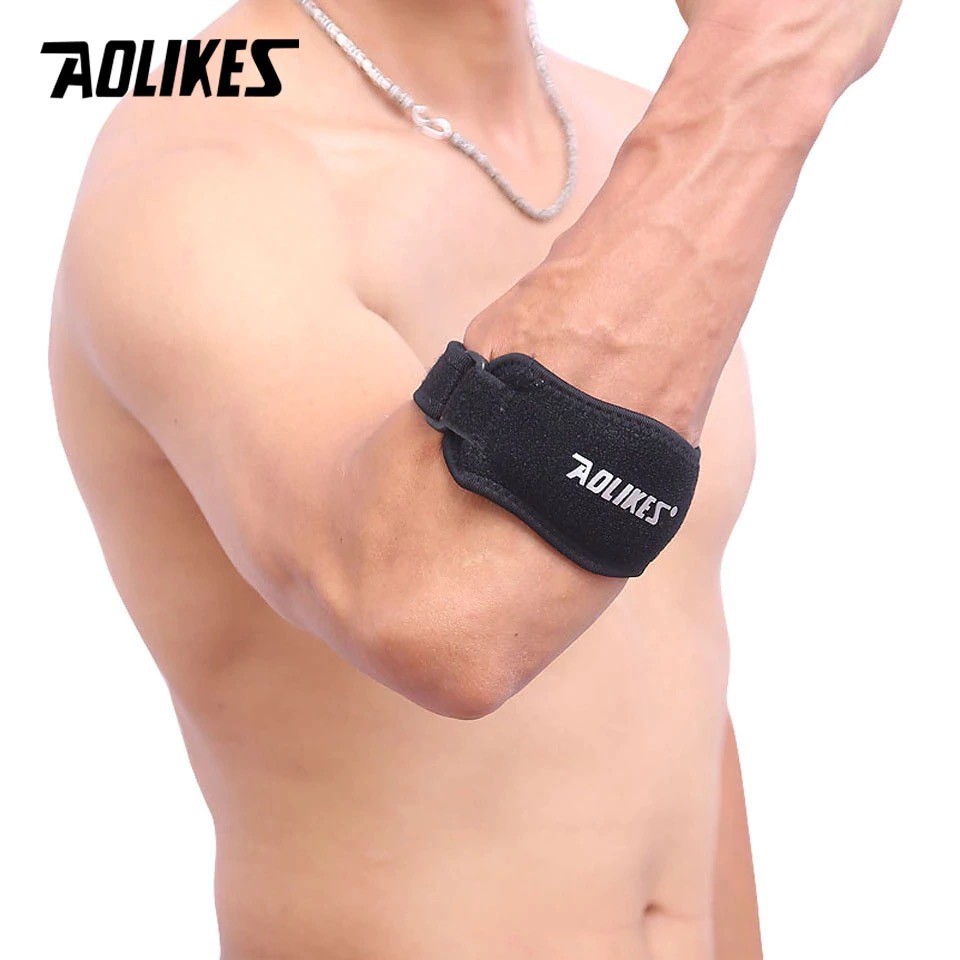 AOLIKES 7949 Elbow Patella / Arm Support Sleeve Gym Fitness Sport - Deker Pelindung Siku Tangan