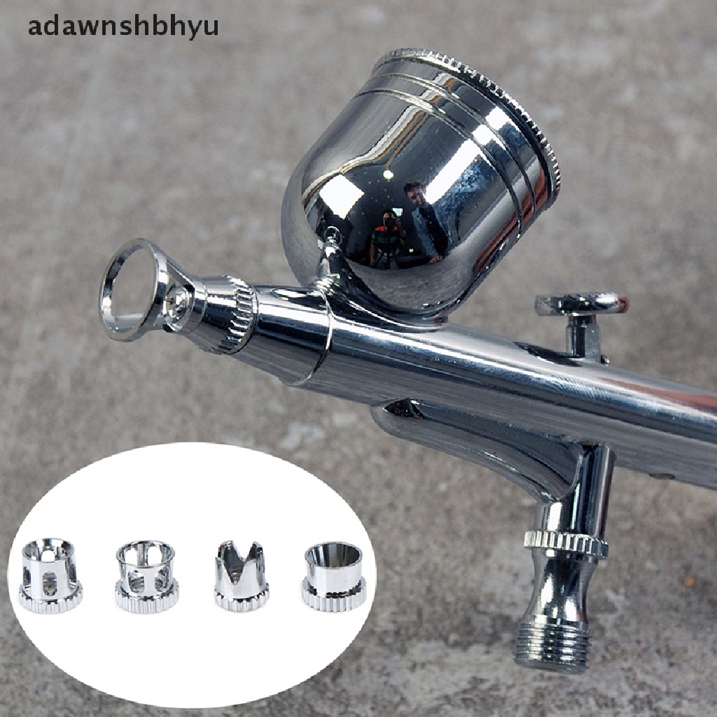 Adawnshbhyu Airbrush Cover Cap Aksesori Crown Air Brush Fan Caps Closed/ Topi Spatter