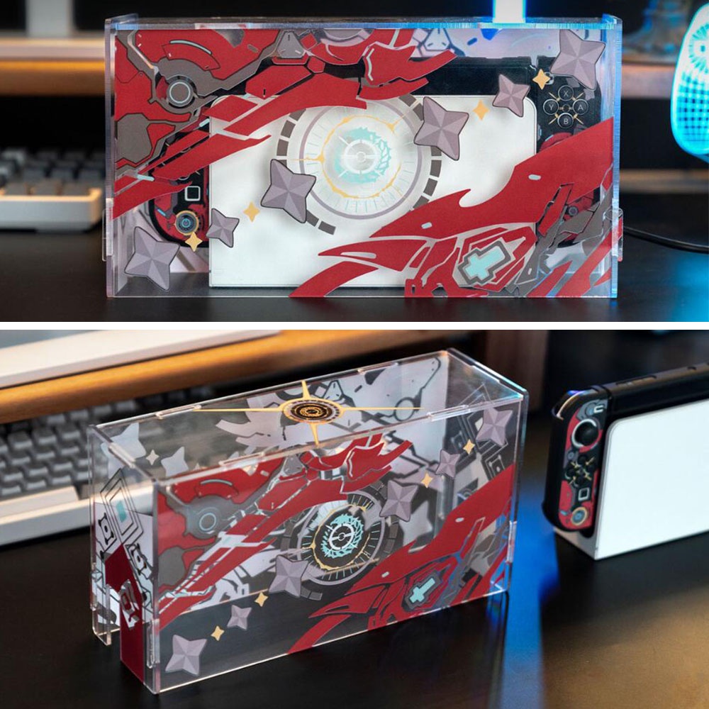 Xenoblade 3 Set Case Cover Pelindung Konsol Game Nintendo Switch V1 / OLED Model Dock Xenoblade3