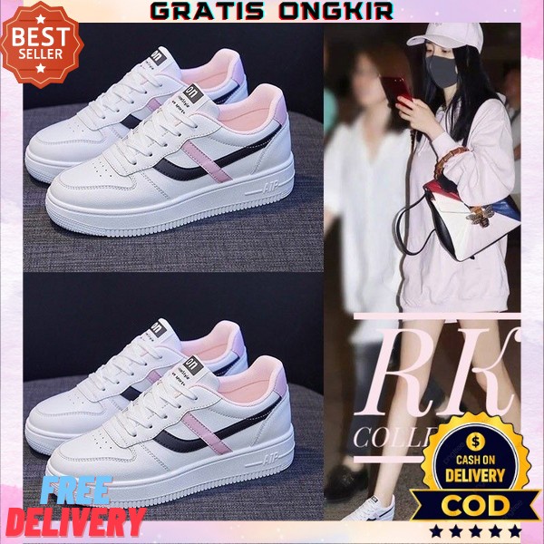 Sneaker Wanita Alexa Korea Terbaru Terlaris 2022 Import Impor Seneakers Wanita Import Sepatu Srs Cew