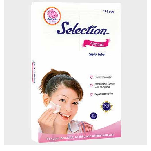 Selection Kapas Perawatan Kecantikan Facial Cotton Halus Dan Lembut Spesial Tebal 120s