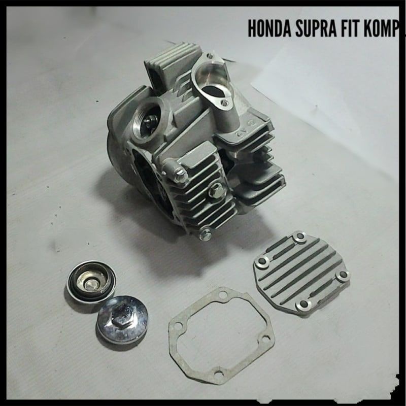 CYLINDER HEAD DEKSEL KOMPLIT SET SUPRA FIT LEGENDA REVO 110