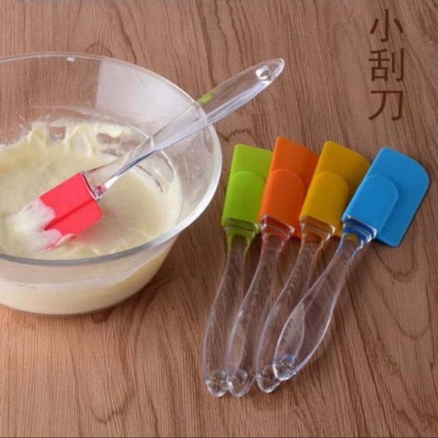 KUAS SPATULA PENGIKIS KUE BAKING SCRAPER