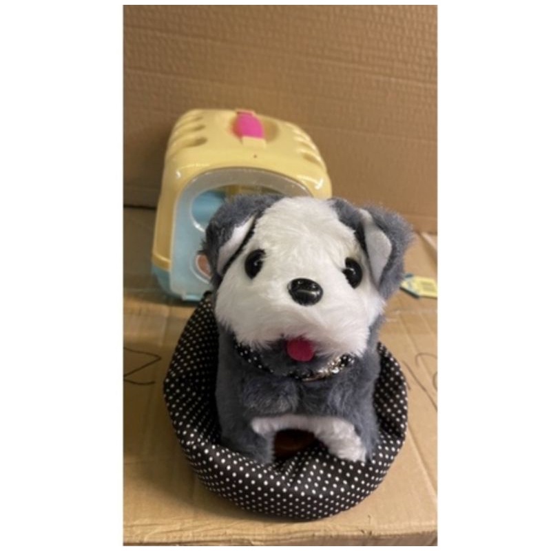 Mainan anak boneka dogi / anjing bisa berjalan &amp; bunyi guguk